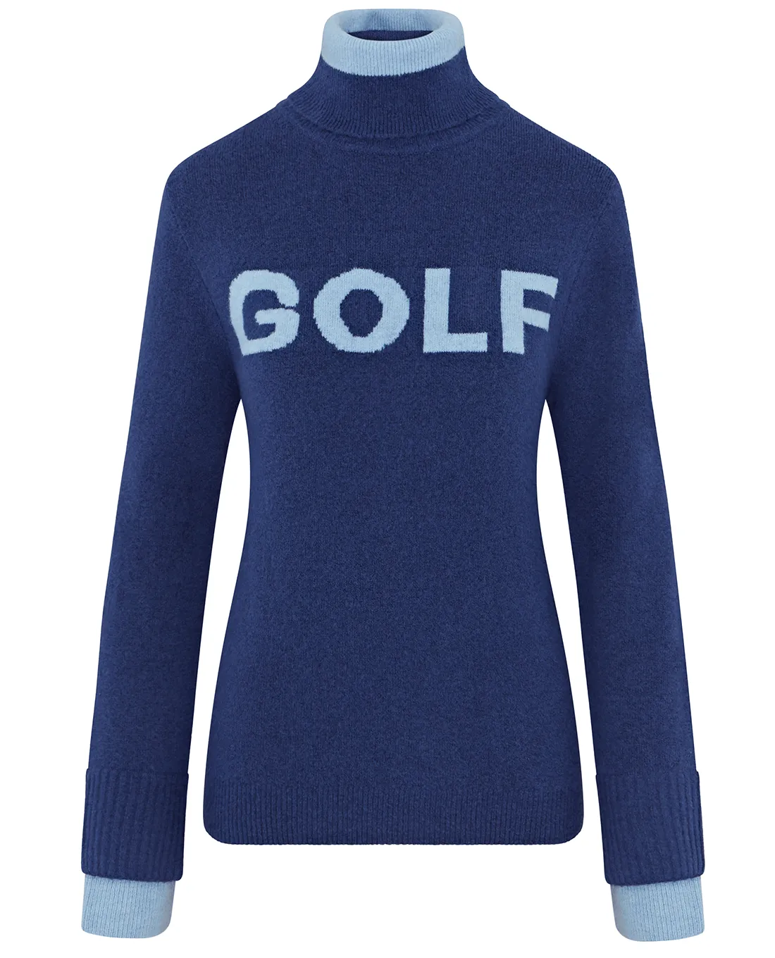 SWING OUT SISTER Gigi Golf Sweater Blue & Twilight