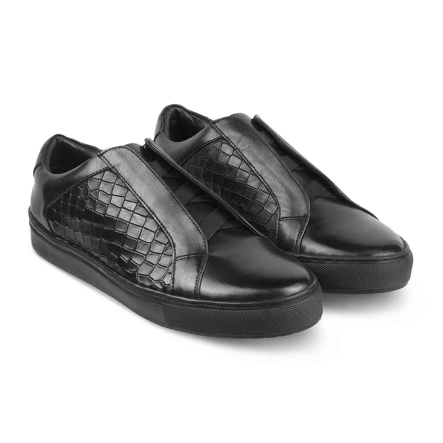 The Crostistini Black Men's Sneakers Tresmode