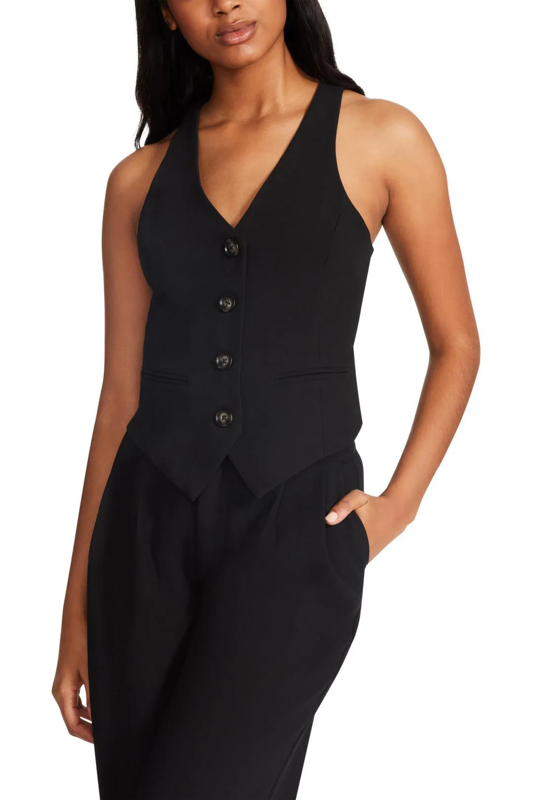 The Isabella Vest - Black