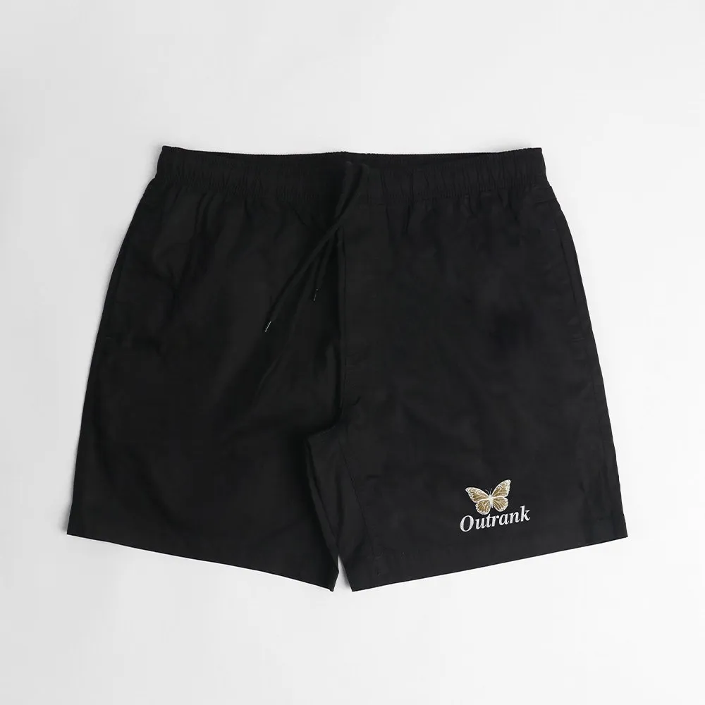 They Hate To See Us Up Embroidered Shorts