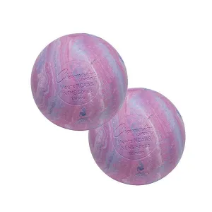 Tie Dye Multi Color Lacrosse Ball