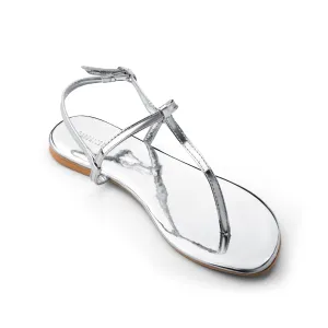 TIRA SILVER SANDALS