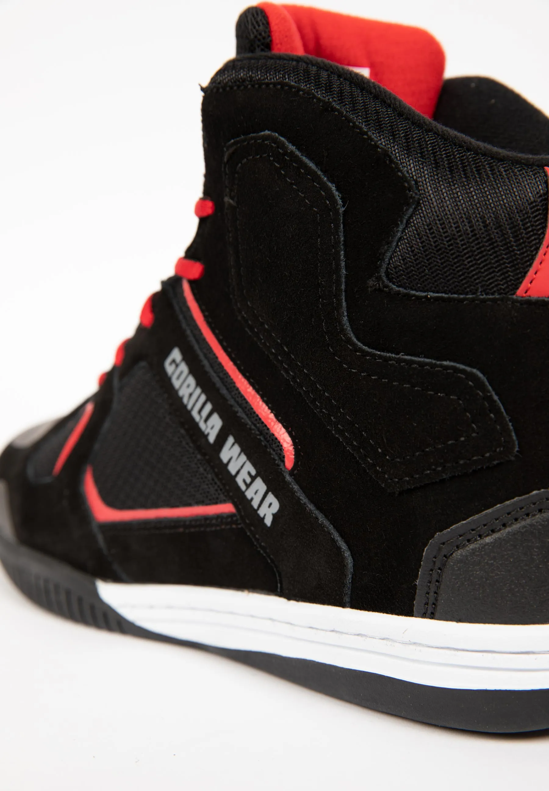 Troy High Tops - Black/Red