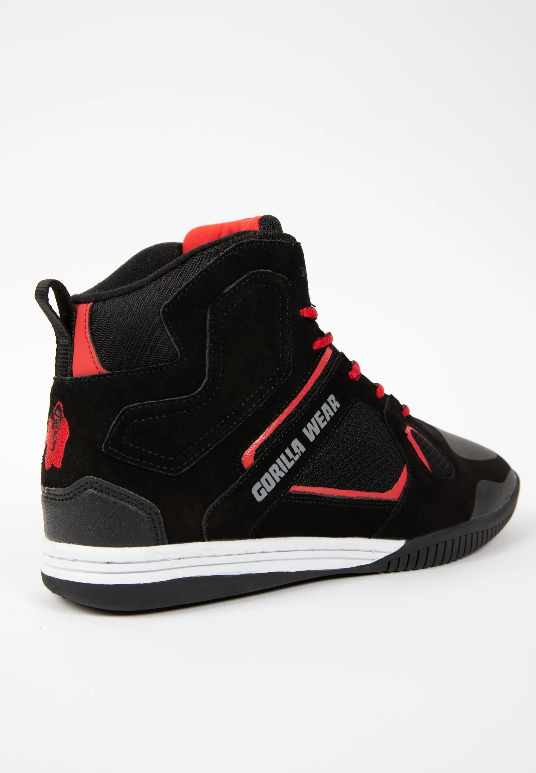 Troy High Tops - Black/Red