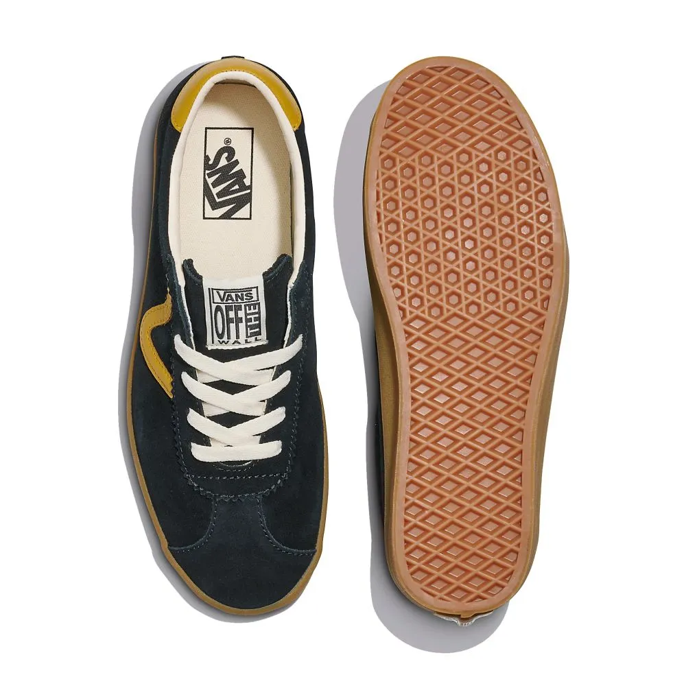 Vans Men's Sport Low in Gum Pop Black/Yellow