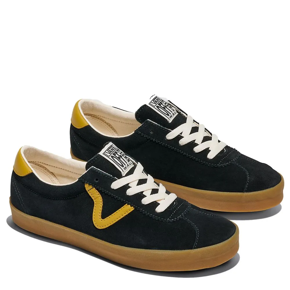 Vans Men's Sport Low in Gum Pop Black/Yellow