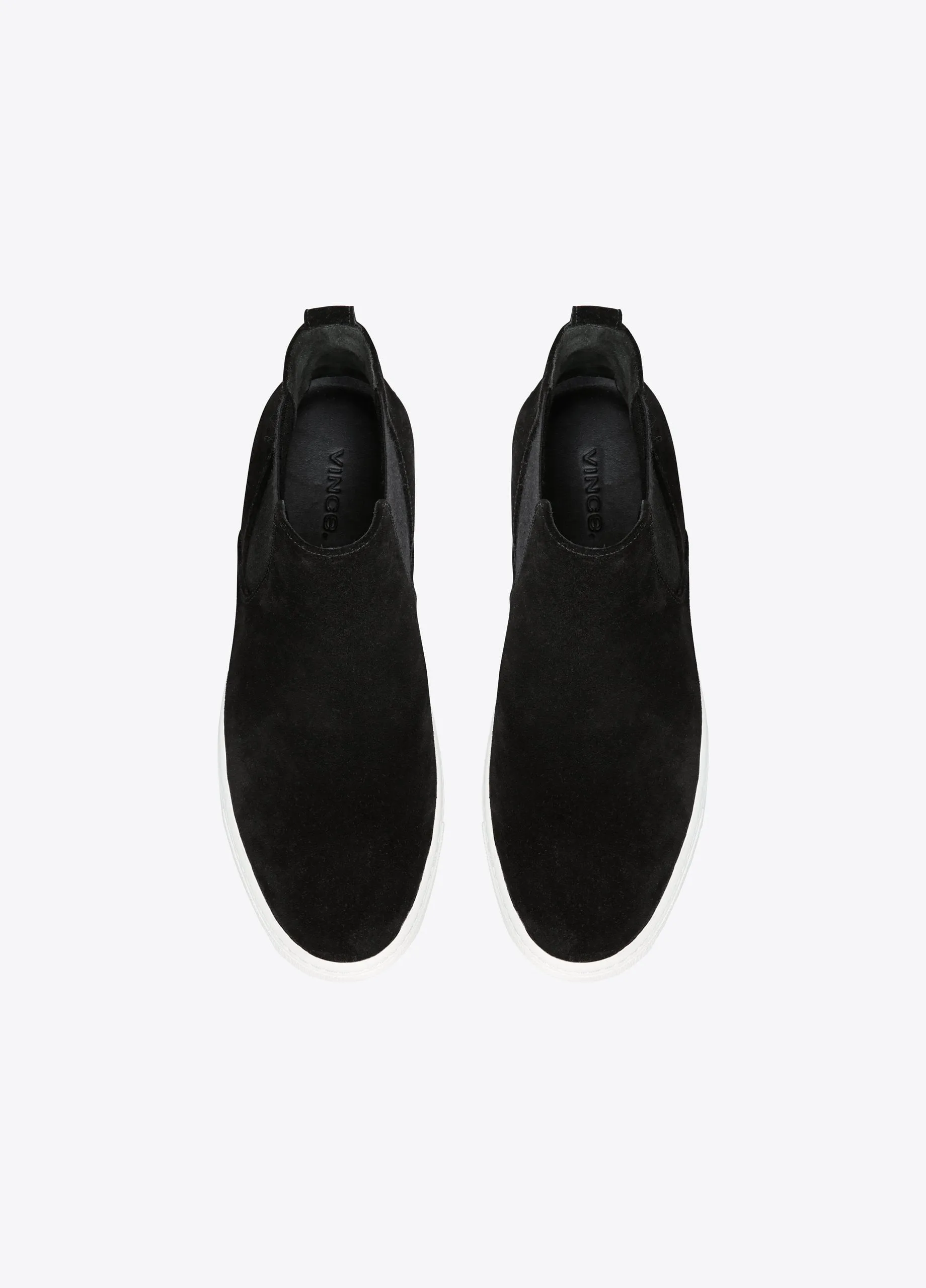 VINCE - Newlyn - Black Suede