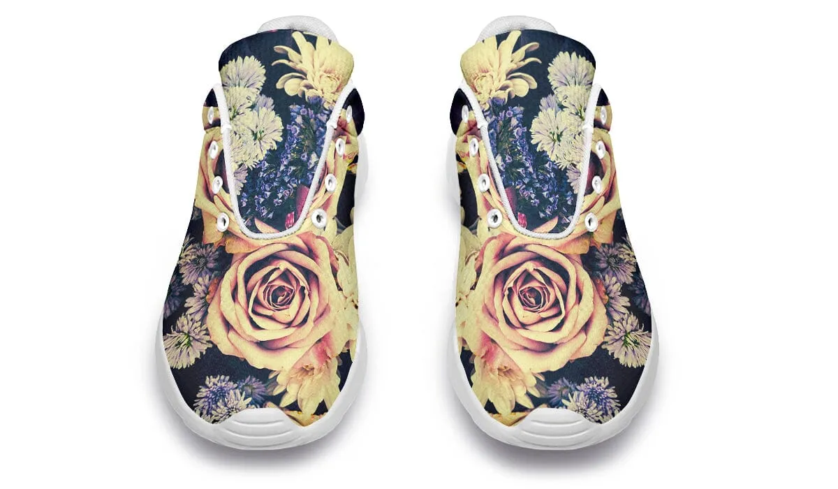 Vintage Flowers Classic Sneakers