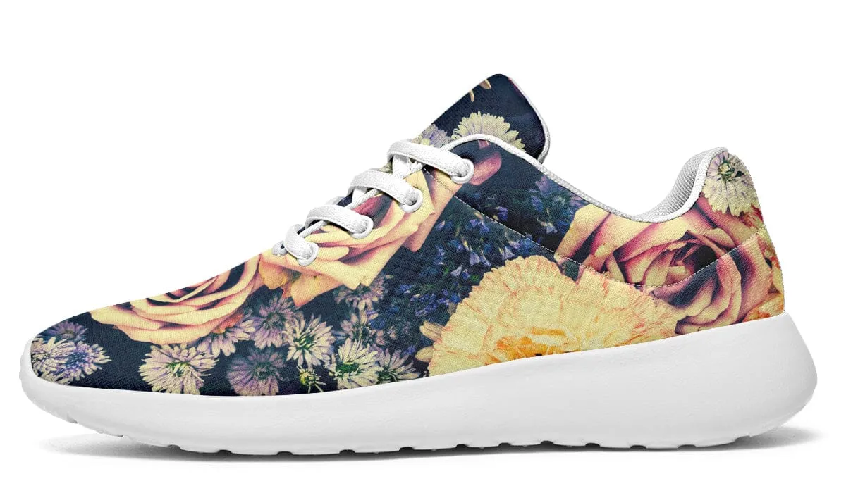 Vintage Flowers Classic Sneakers