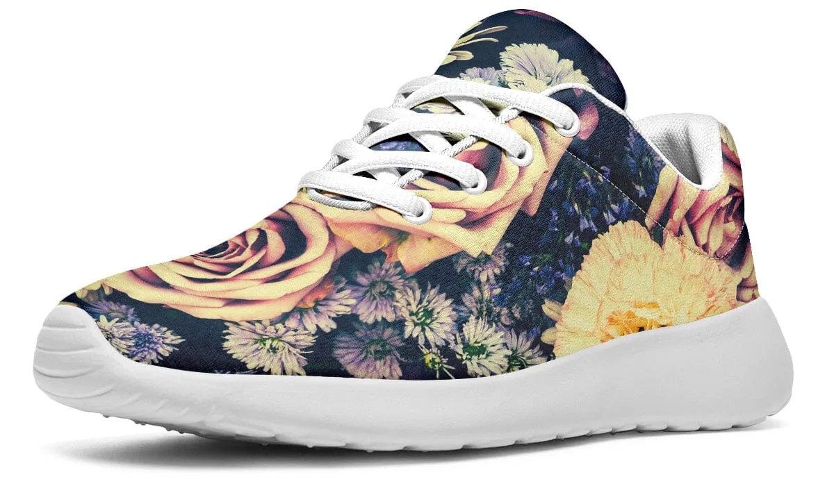 Vintage Flowers Classic Sneakers