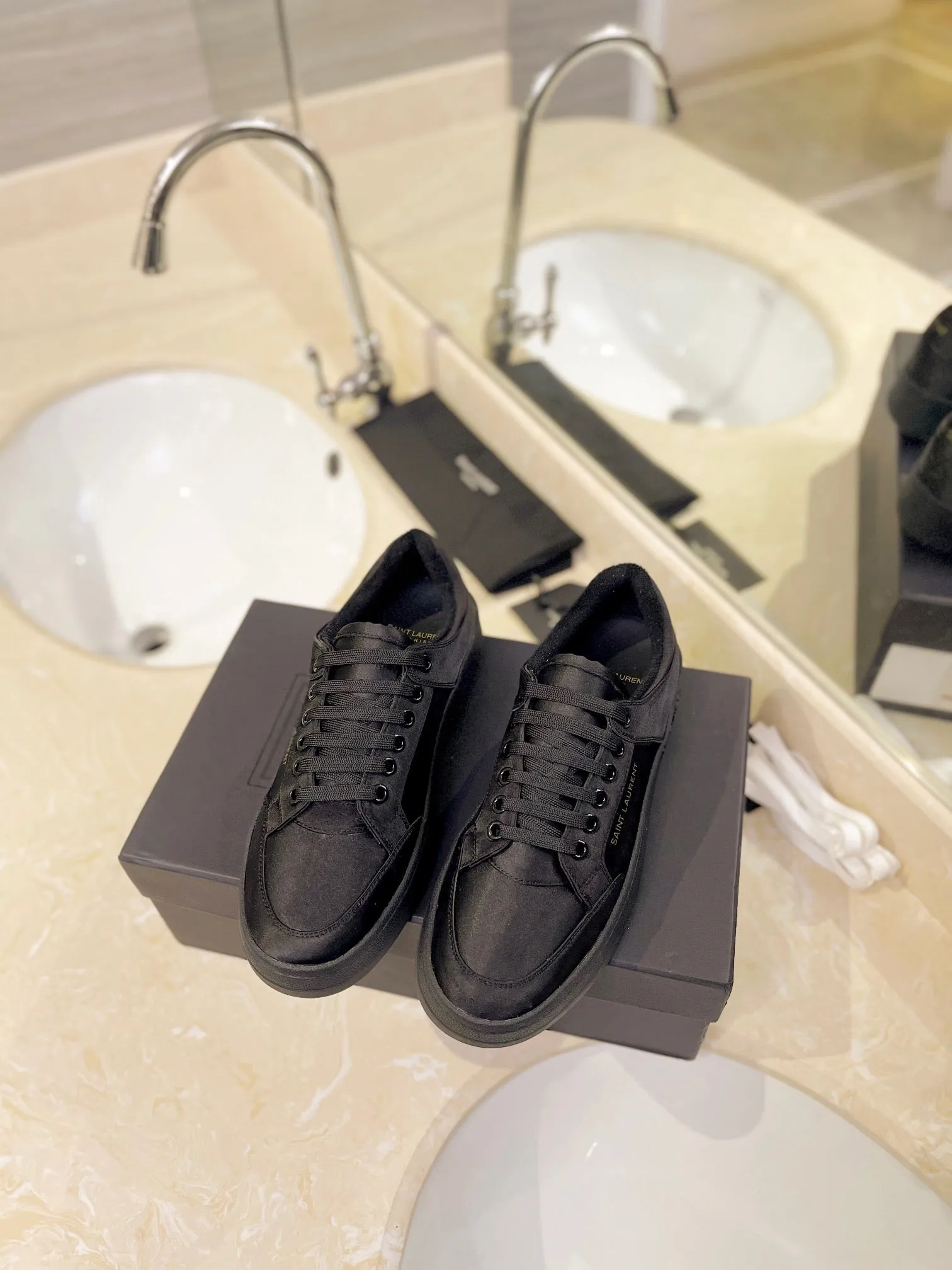 VSL Full Black Leather Sneakers-172