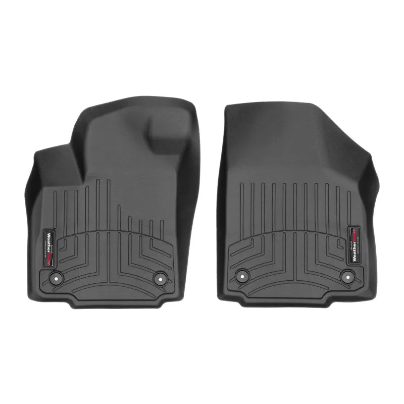 WeatherTech Front Floor Liner - Black / Textured - Chevy Corvette 2020 4416841 - Pair