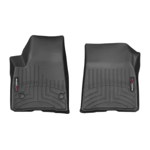 WeatherTech Front Floor Liner - Black / Textured - GM Midsize SUV 2017-18 4410801 - Pair