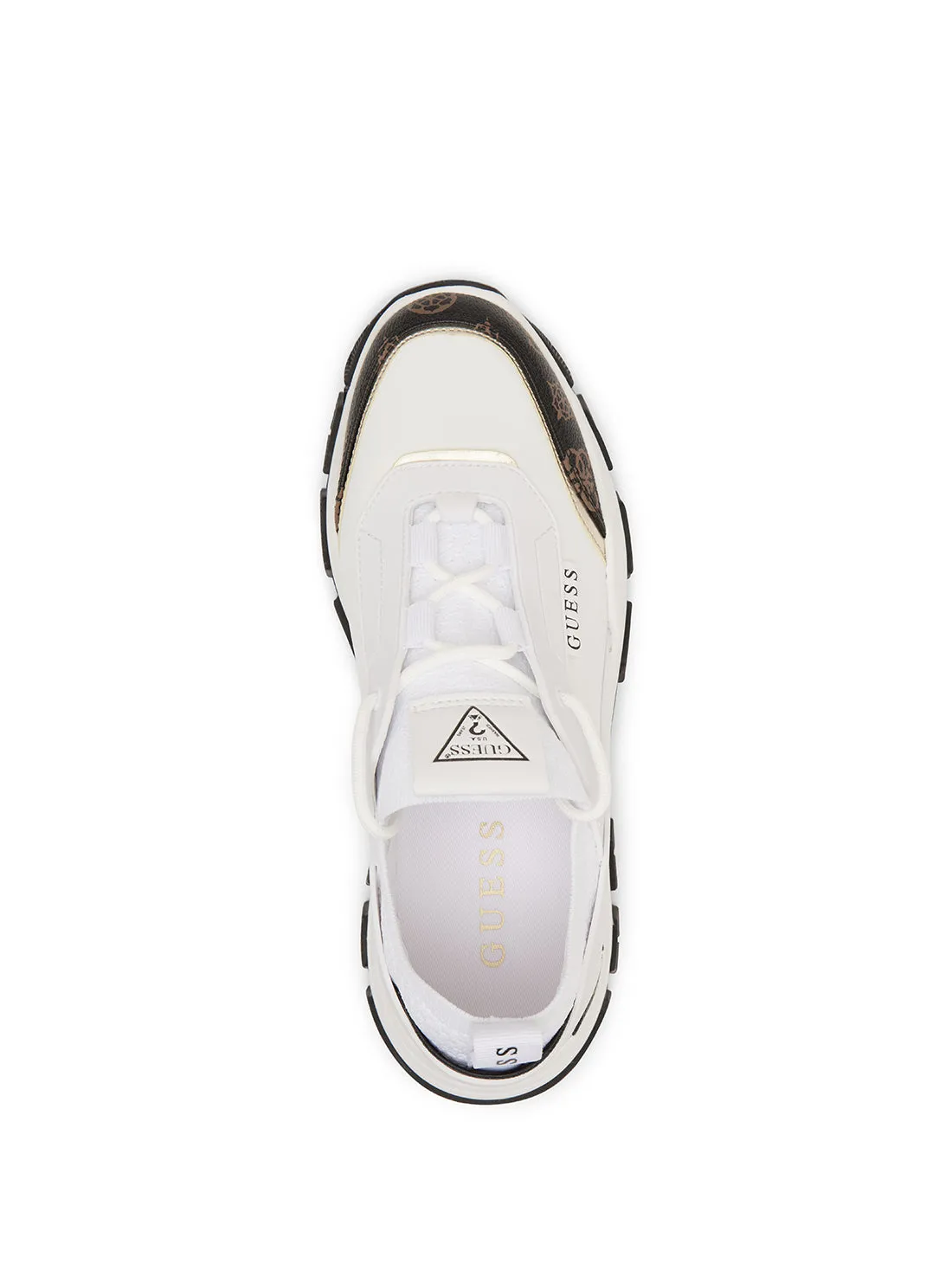 White Braydin Low Top Sneakers