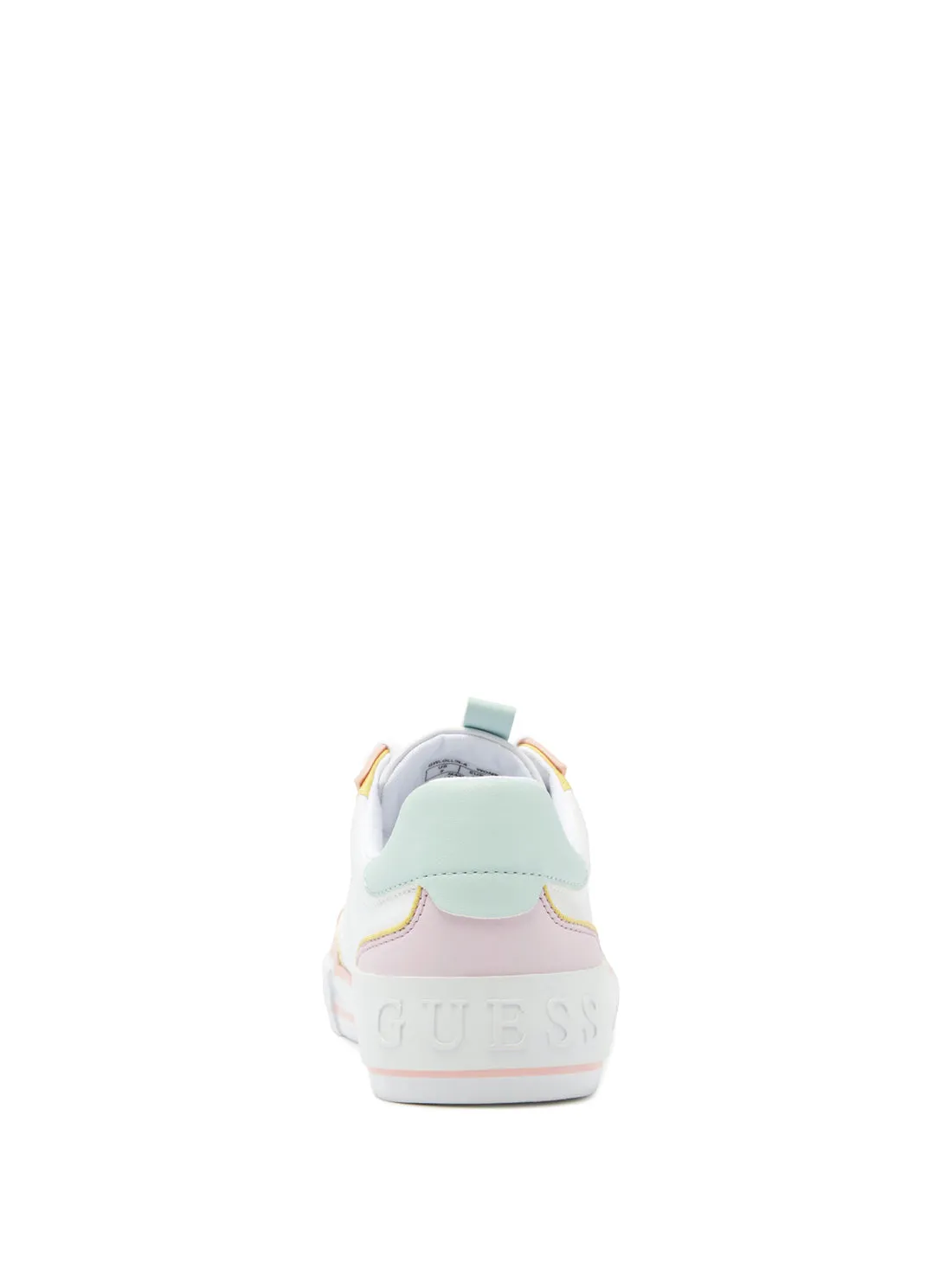 White Pink Lollin Low Top Sneakers