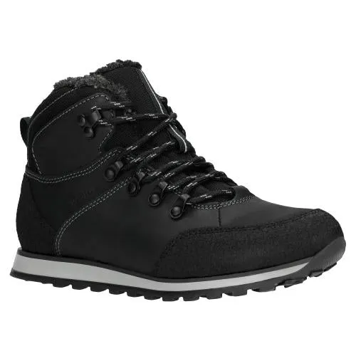 Wojas Black Insulated Leather Trekking Ankle Boots | 6401681