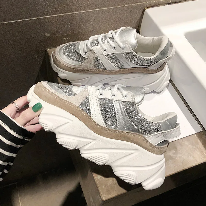 Women's Casual Sneakers With Platform