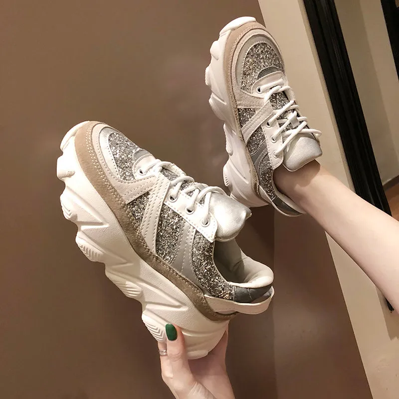 Women's Casual Sneakers With Platform