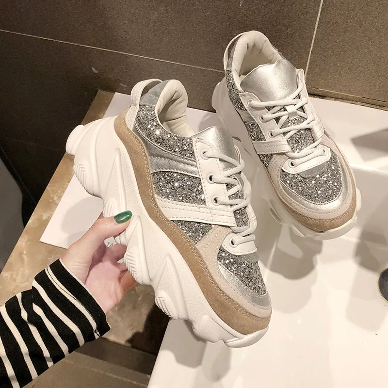 Women's Casual Sneakers With Platform