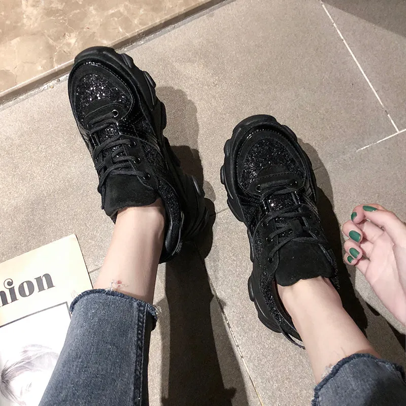 Women's Casual Sneakers With Platform