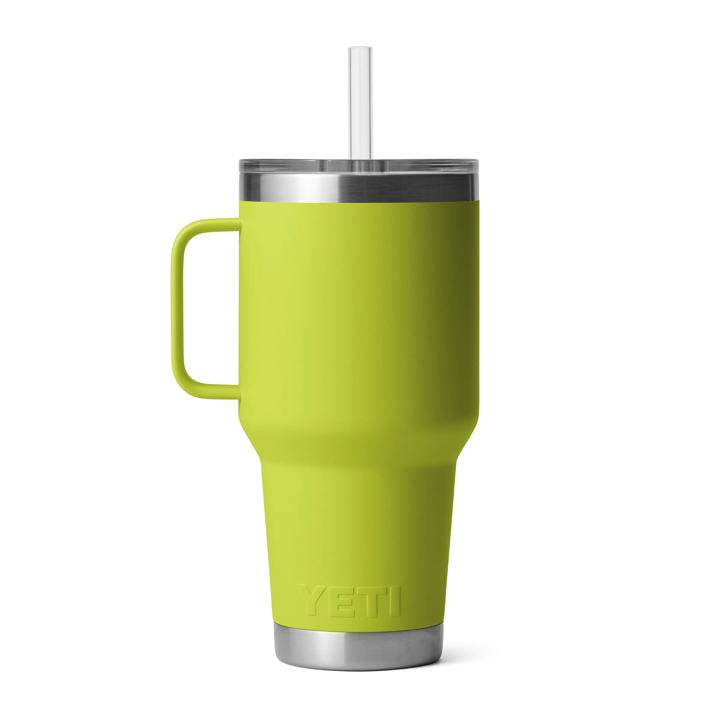 Yeti Rambler 35oz Mug With Straw Lid - Chartreuse