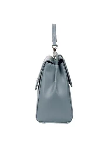 YOYOWING Grey Sling bag for women PU Synthetic Leather Cross body Ladies sling purse travel Solid Pattern